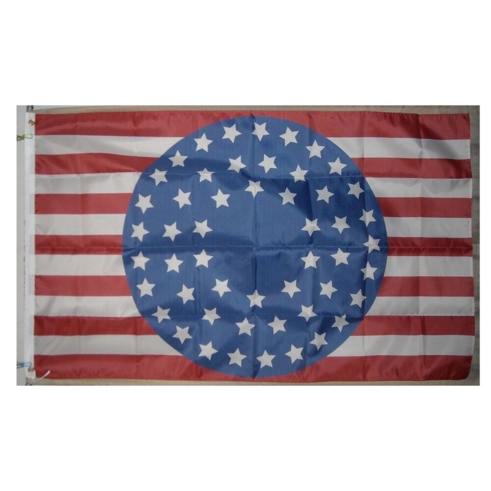 Watchmen 51 Star USA 3'x5' Flag Banner Ozymandias Doctor Manhattan Rorschach